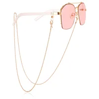 Metal Eyeglass Chain Mask Chain Glasses Holder Alloy Material Eye Wear Accessory Clear Design Optical Goods Chain sku image 5