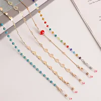 Sunglasses Jewelry Trendy Sunscreen Chains Heart Shaped Mask Hanging Chains Non Slip Accessories main image 1