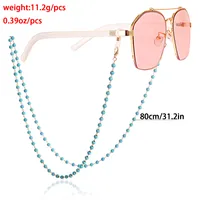 Sunglasses Jewelry Trendy Sunscreen Chains Heart Shaped Mask Hanging Chains Non Slip Accessories main image 5