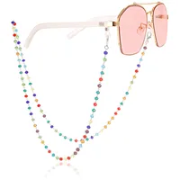 Sunglasses Jewelry Trendy Sunscreen Chains Heart Shaped Mask Hanging Chains Non Slip Accessories sku image 3