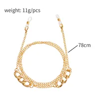 Metal Eyeglasses Chains Mask Chains Alloy Material Versatile Accessory For Holding Glasses And Masks Securely main image 5