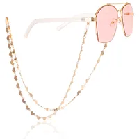 Sunglasses Jewelry Trendy Sunscreen Chains Heart Shaped Mask Hanging Chains Non Slip Accessories sku image 4