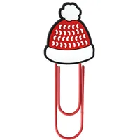 Large Christmas Creative Cute Office Supplies U-Shaped Pin PVC Cartoon Bookmarks Metal Plus PVC Material Book Markers sku image 13
