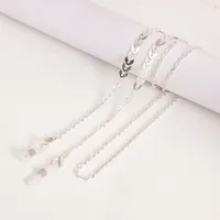 Fashion Metal Mask And Glasses Chain Simple Airplane Style Lanyard Eye Strap Alloy Material main image 3