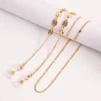 Metal Mask Chain Glasses Holder Alloy Material Eye Wear Accessory Double Purpose Chain For Masks And Glasses sku image 6