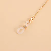 Crystal Mask Chain Glasses Holder Alloy Material Eye Wear Accessory Double Use Crystal Chain For Mask And Glasses main image 4