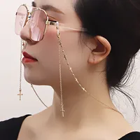 Acrylic Glasses Chain Mask Chain High-End Sensation Alloy Material Mask Accessory Ins Style Face Chain main image 2