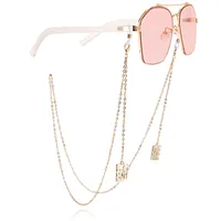 Acrylic Glasses Chain Mask Chain High-End Sensation Alloy Material Mask Accessory Ins Style Face Chain sku image 1
