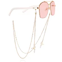 Acrylic Glasses Chain Mask Chain High-End Sensation Alloy Material Mask Accessory Ins Style Face Chain sku image 3