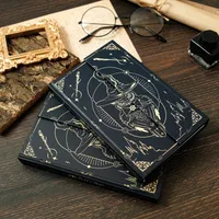 Creative Magic Hat Owl European Style High Aesthetic Value Student Business Gift Meeting Record Book Thickened Notebook main image 2