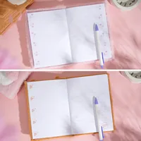 Adorable Plush Fur New  Notebook Embroidered Cover Hardback Cute Shiba Inu Design Premium Quality Wood Pulp Paper main image 2