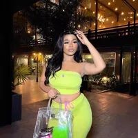 New  Style Embroidered High Waist Crop Top And Casual Pants Two Piece Set Fashionable Streetwear main image 2