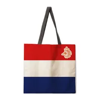 Ladies Football National Team Reusable Shopping Tote Bag Shoulder Handbag Polyester Medium Size Fashionable Eco-friendly sku image 1