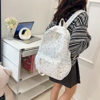 Casual New Style Star Backpack Women's Double Shoulder Bag Fresh Artistic Middle School Elementary School Student Bag main image 4