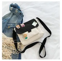 Cute Student Bag New Cartoon Nylon Crossbody Bag Simple Shoulder Bag For Girls Casual Travel Urban Minimalist Style main image 2