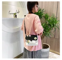 Cute Student Bag New Cartoon Nylon Crossbody Bag Simple Shoulder Bag For Girls Casual Travel Urban Minimalist Style main image 4