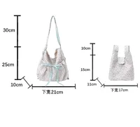 New Style Large Capacity Floral Bucket Bag Women's Handbag Commuter Tote Crossbody Bag Nylon Material Street Style Fashion main image 5