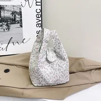 New Style Large Capacity Floral Bucket Bag Women's Handbag Commuter Tote Crossbody Bag Nylon Material Street Style Fashion main image 2