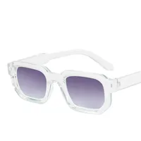Square Small Frame Sunglasses Fashionable Retro  Style Personality Sun Glasses Unisex Travel Fishing Sunscreen sku image 6
