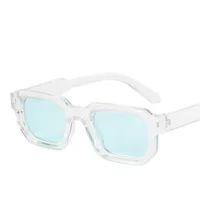 Square Small Frame Sunglasses Fashionable Retro  Style Personality Sun Glasses Unisex Travel Fishing Sunscreen sku image 7