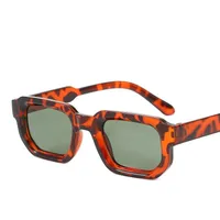 Square Small Frame Sunglasses Fashionable Retro  Style Personality Sun Glasses Unisex Travel Fishing Sunscreen sku image 8