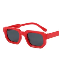 Square Small Frame Sunglasses Fashionable Retro  Style Personality Sun Glasses Unisex Travel Fishing Sunscreen sku image 11