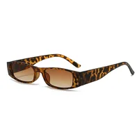 Retro  Square Sunglasses Unisex Fashionable Street Snap Small Frame Optical Glasses For Men And Women main image 3