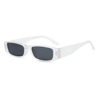 Retro  Square Sunglasses Unisex Fashionable Street Snap Small Frame Optical Glasses For Men And Women main image 4