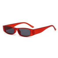 Retro  Square Sunglasses Unisex Fashionable Street Snap Small Frame Optical Glasses For Men And Women sku image 7