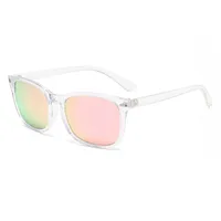 Square Full Frame UV Protection Sunglasses For Men And Women Leopard Pattern Fashionable High-End Sun Glasses Black PC Material sku image 2