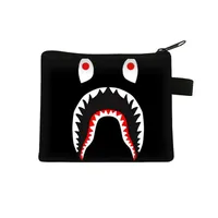 New Shark Trendy Children Coin Purse Primary School Student Mini Bag Boys And Girls Cartoon Storage Bag Sweet Style Lightweight Breathable sku image 29