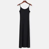 Women's Knitted Hollow Long Dress + Vest Dress Set Soft Knitted Cover Up Casual Long Sleeve Holiday Style Family Gathering Date Tea Party sku image 3