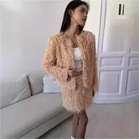 Elegant Tassel Detail Fashion Set Women's Long Sleeve Mini Skirt Casual Outfit New Style Autumn Winter New Arrival main image 2