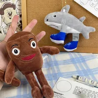 Cartoon Plush Doll Wooden Stick Man Sea Monster Ornaments Children's Toys Cute And Ugly Bag Charm Mountain And Sea Classic main image 2