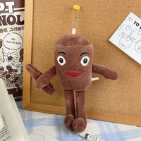 Cartoon Plush Doll Wooden Stick Man Sea Monster Ornaments Children's Toys Cute And Ugly Bag Charm Mountain And Sea Classic sku image 1