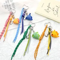 Handcrafted Pure Wool Keychain Bag Pendant main image 1