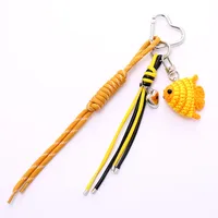 Handcrafted Pure Wool Keychain Bag Pendant main image 5