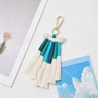 Hand-woven Bohemian Tassel Cotton Rope main image 2