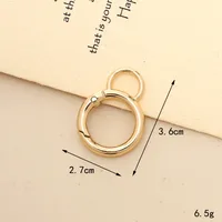 Zinc Alloy Lobster Clasp Keychain Jewelry DIY Handcrafted Accessories sku image 49