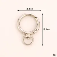 Zinc Alloy Lobster Clasp Keychain Jewelry DIY Handcrafted Accessories sku image 32