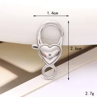 Zinc Alloy Lobster Clasp Keychain Jewelry DIY Handcrafted Accessories sku image 10