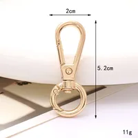 Zinc Alloy Lobster Clasp Keychain Jewelry DIY Handcrafted Accessories sku image 75