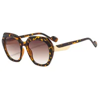 Fashionable Color Block Sunscreen Sunglasses For Women Casual Elegant Style Blue Light Blocking All Seasons Suitable Square Frame main image 5