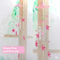New Style Couple Plastic Crystal Wind Chimes Home Window Door Decoration Car Accessories Acrylic Wind Chimes sku image 13