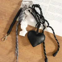 Artistic Style David Statue Pink Blush Pearl Chain Black Pu Material Ornaments Suitable For Simple And Elegant Personalized Design Of Bags main image 4