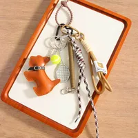 Fashion Trend  Style Cartoon Dog Baseball Bag Charm Accessories Suitable For Girls Fashion Trend Miu Series Handbag Decorative Chain main image 4