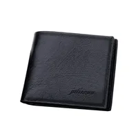 Men's Short Slim Wallet With Zipper Can Hold Driving License Ultrathin And Simple Style Leather Wallet Suitable For Teenagers And College Students main image 5