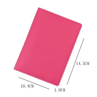 Leather Passport Case Multi-Functional Men's Driving License Certificate Ticket Card Bag Urban Simple Style Ultra Light main image 2