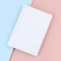 Leather Passport Case Multi-Functional Men's Driving License Certificate Ticket Card Bag Urban Simple Style Ultra Light sku image 9