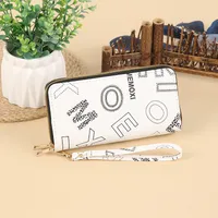 Fashion Retro Large Capacity Women's Wallet Multifunctional Tote Double Zipper Simple Design Compact Size Card Holder main image 5